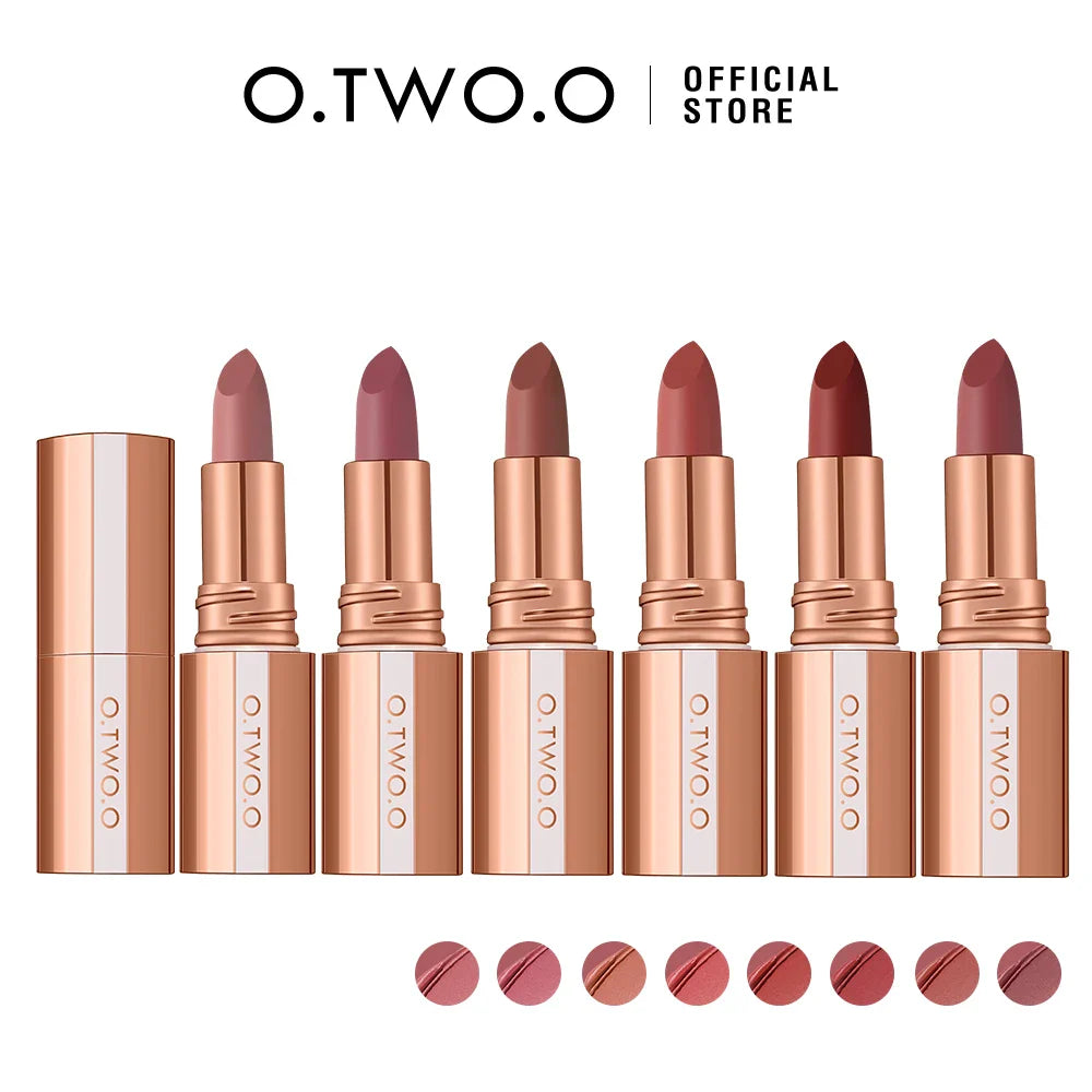 O.TWO.O Batom Matte e À Prova d'Água 8pcs